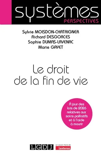 Le droit de la fin de vie