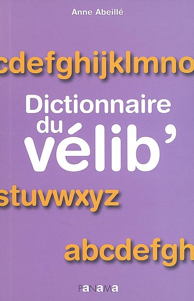 Dictionnaire du vélib'