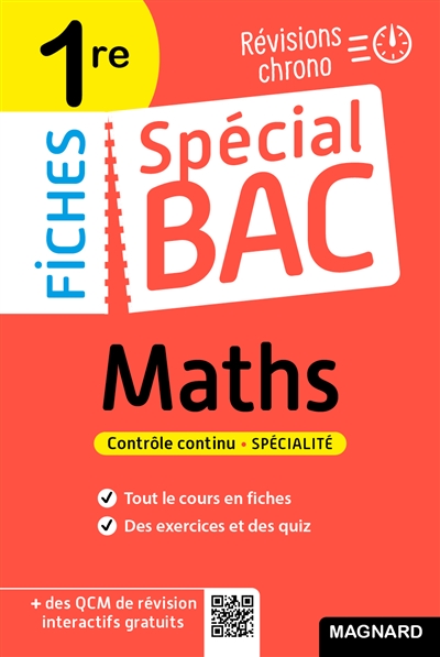 Maths 1re : révisions...
