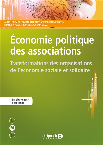 Economie politique des associations : transformations des organisations de l'économie sociale et solidaire