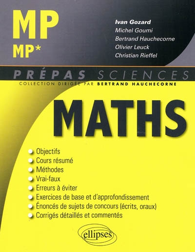 Mathématiques MP, MP*