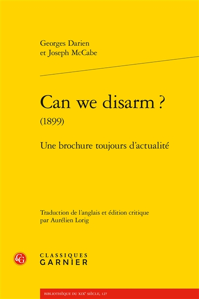 Can we disarm ? (1899) :...