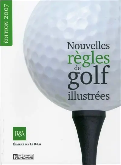 Nouvelles règles de golf illustrées