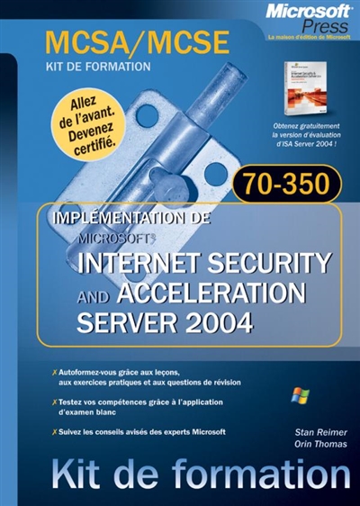 Implémentation de ISA Server 2004 : examen MCSA MCSE 70-350