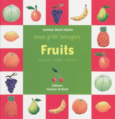 Fruits : français-arabe-anglais