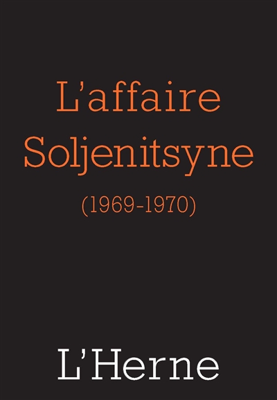 L'affaire Soljenitsyne : 1969-1970