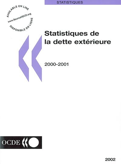 Statistiques de la dette extérieure 2000-2001 : la dette des pays en développement et des pays en transition