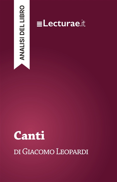 Canti : Giacomo Leopardi...