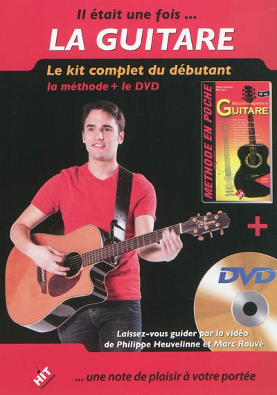 Il était une fois... la guitare : le kit complet du débutant : la méthode + le DVD