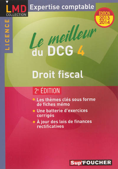 Le meilleur du DCG 4 : droit fiscal