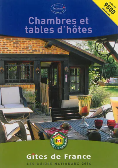 Chambres et tables d'hôtes 2014