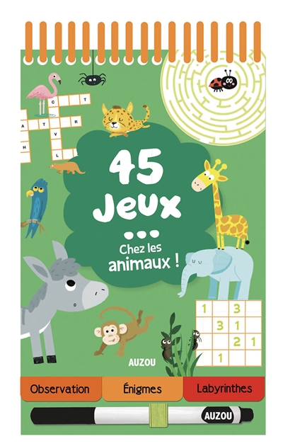 45 jeux... chez les animaux !