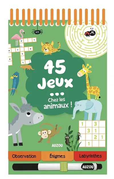45 jeux... chez les animaux !