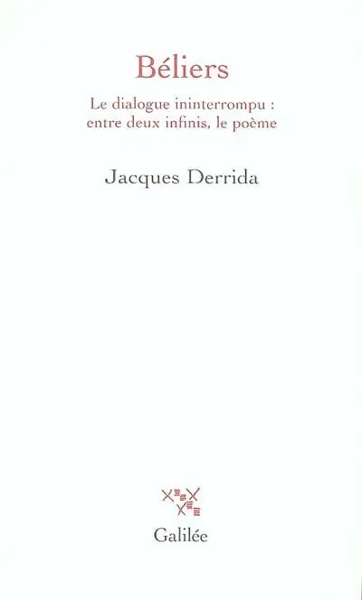Béliers : le dialogue ininterrompu, entre deux infinis, le poème