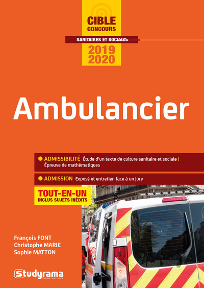 Ambulancier : tout-en-un : concours 2019-2020