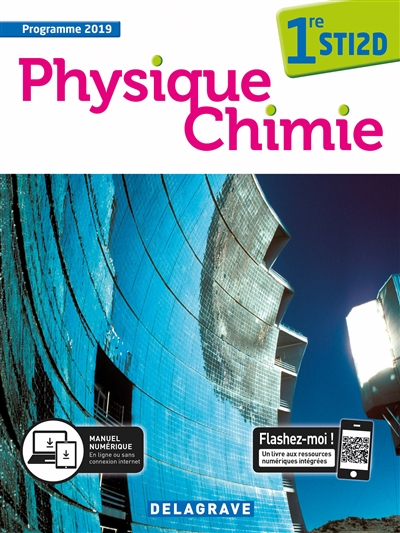 Physique chimie, 1re STI2D : programme 2019