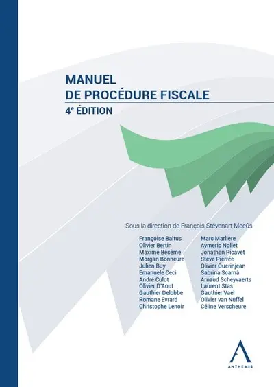 Manuel de procédure fiscale