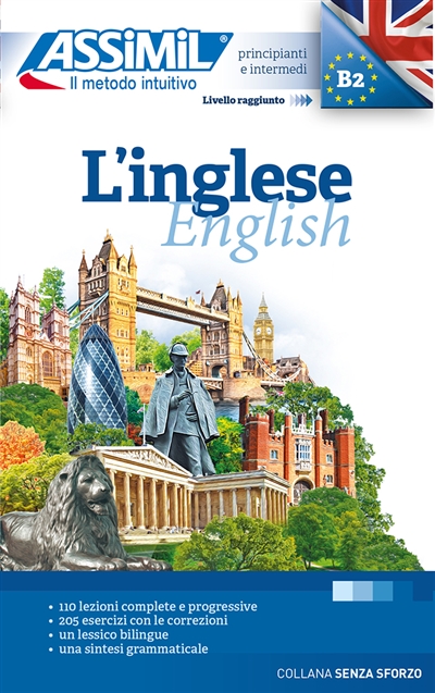 L'inglese : livello iniziale principianti, livello finale B2