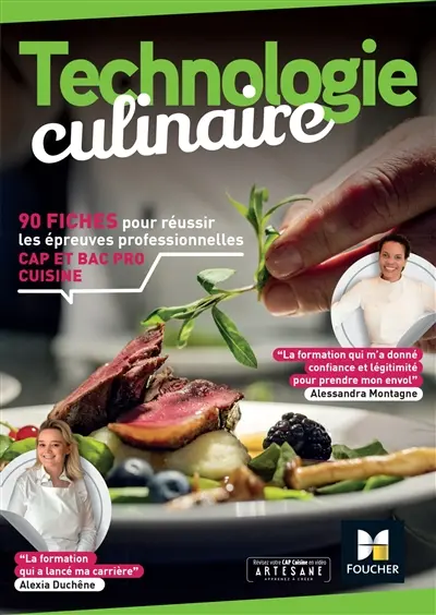 Technologie culinaire : 90 fiches pour réussir les épreuves professionnelles CAP et bac pro cuisine Technologie culinaire : 90 fiches pour réussir les épreuves professionnelles CAP et bac pro cuisine