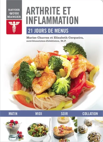 Arthrite et inflammation : 21 jours de menus