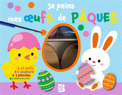 Je peins mes oeufs de Pâques