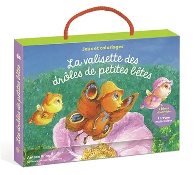 La valisette des Drôles de petites bêtes : jeux et coloriages La valisette des Drôles de petites bêtes : jeux et coloriages