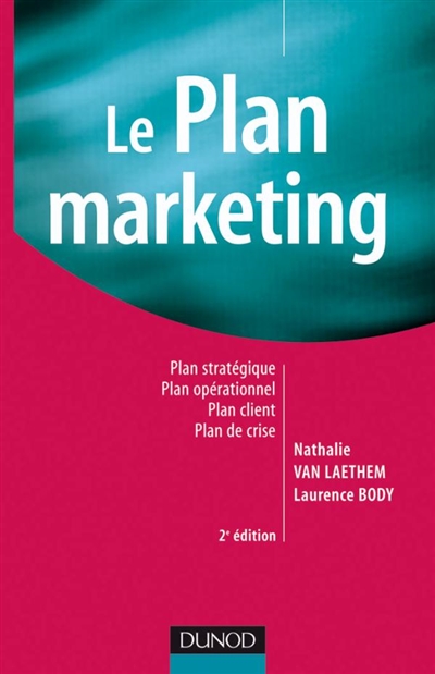 Le plan marketing : plan stratégique, plan opérationnel, plan client, plan de crise