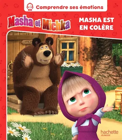 Masha et Michka. Masha est en colère