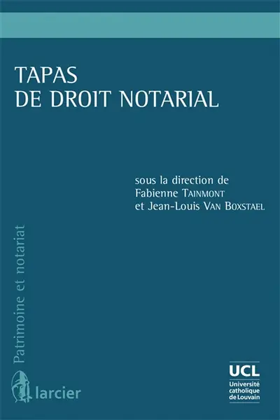 Tapas de droit notarial