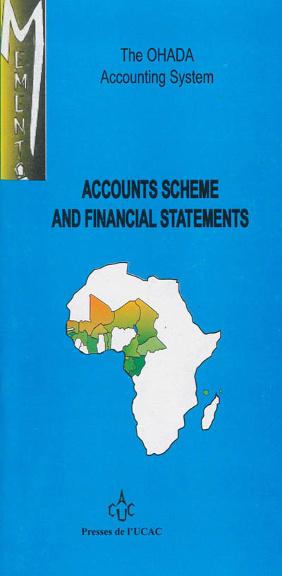 Accounts scheme and financial statements : the OHADA accounting system