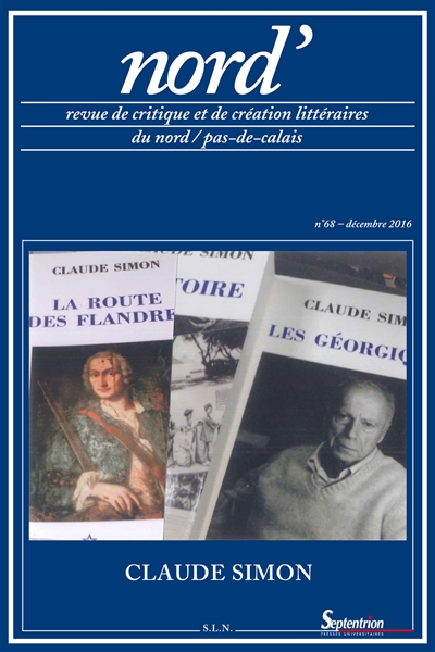 Nord', n° 68. Claude Simon