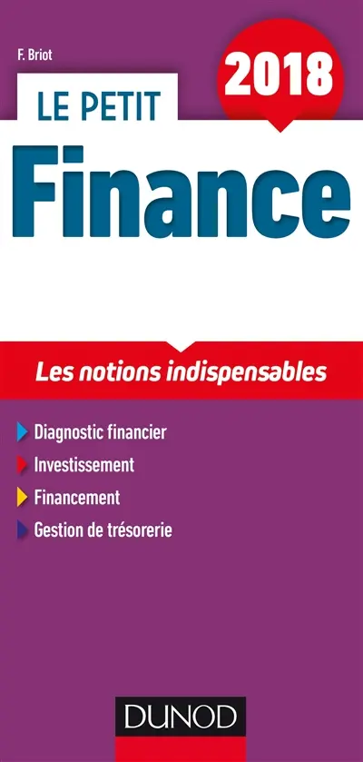 Le petit finance 2018 : les notions indispensables