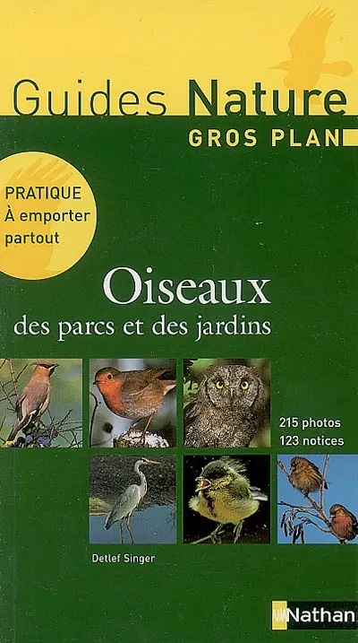 Oiseaux des parcs et des jardins