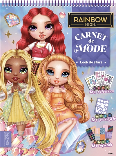 Rainbow High : carnet de mode : look de stars
