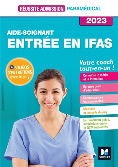 Aide-soignant : entrée en IFAS, tout-en-un ! : 2023