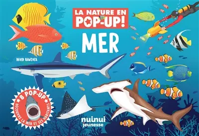 Mer : 8 pop-up : découvre la mer et ses habitants