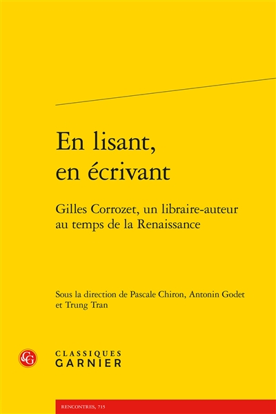 En lisant, en écrivant :...