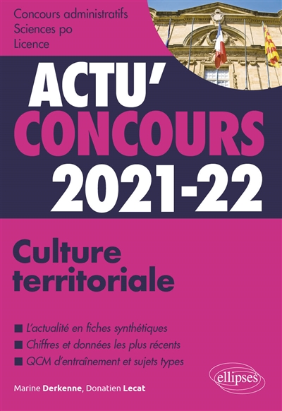 Culture territoriale 2021-2022 : concours administratifs, Sciences Po, licence : cours et QCM