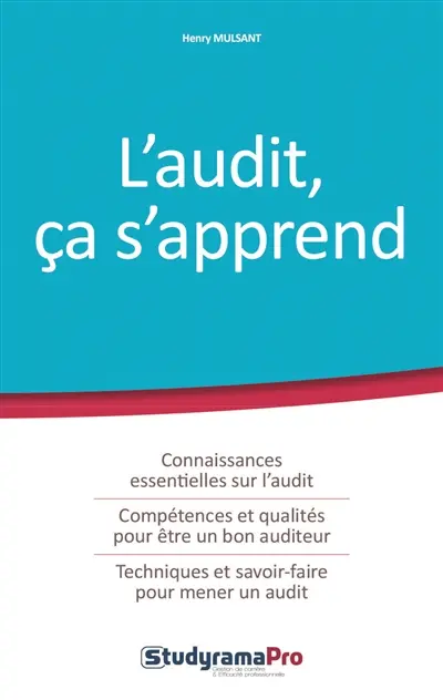 L'audit, ça s'apprend