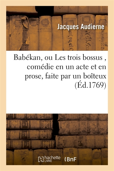 Babékan, ou Les trois...
