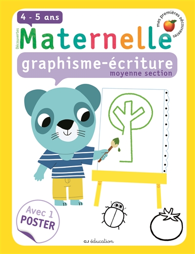 Maternelle, graphisme-écriture, moyenne section, 4-5 ans