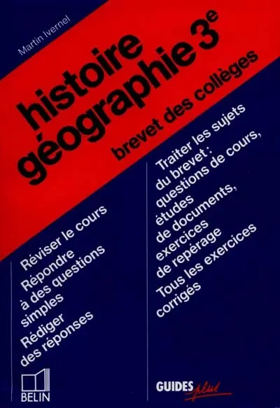 Histoire-Géographie : brevet des collèges