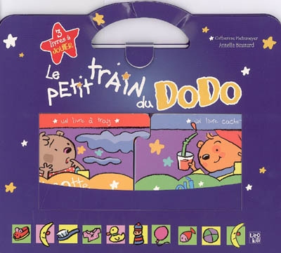 Le petit train du dodo : 3 livres à jouer
