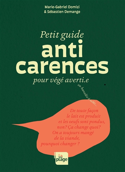 Petit guide anti carences pour végé averti.e