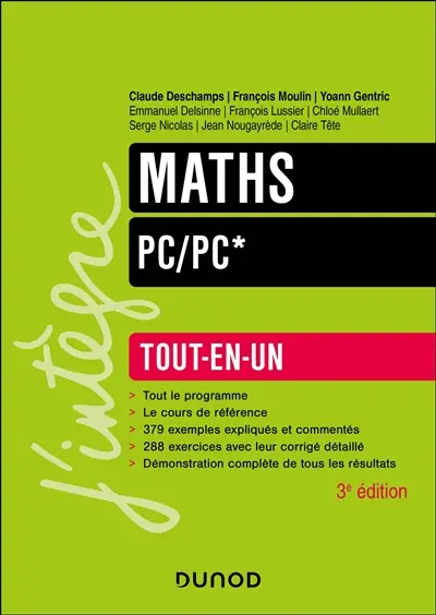 Maths PC, PC* : tout-en-un