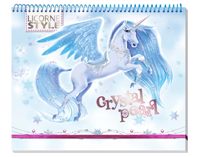 Licorne style : crystal pearl