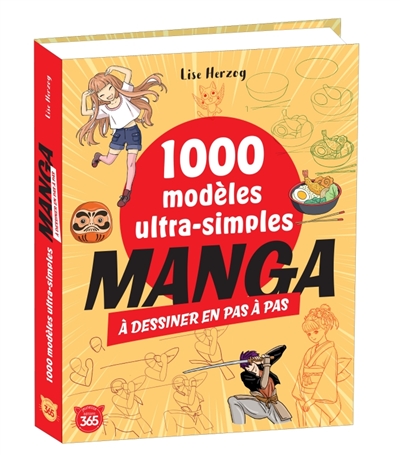 1.000 modèles ultra-simples : manga à dessiner en pas à pas