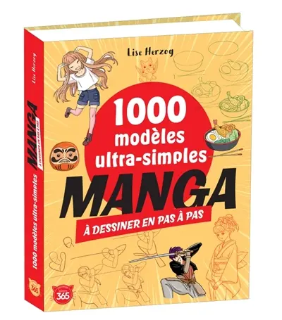 1.000 modèles ultra-simples : manga à dessiner en pas à pas