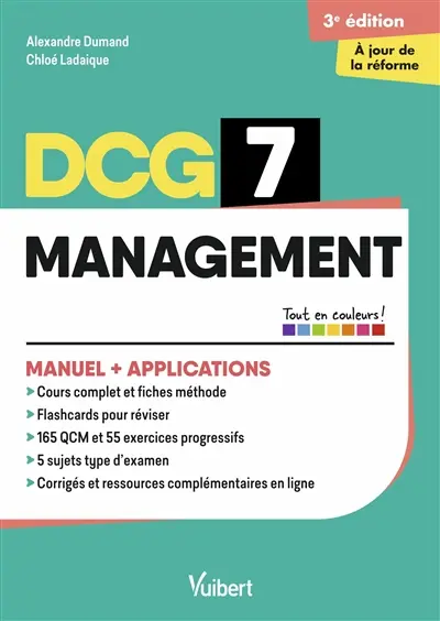 DCG 7, management : manuel + applications