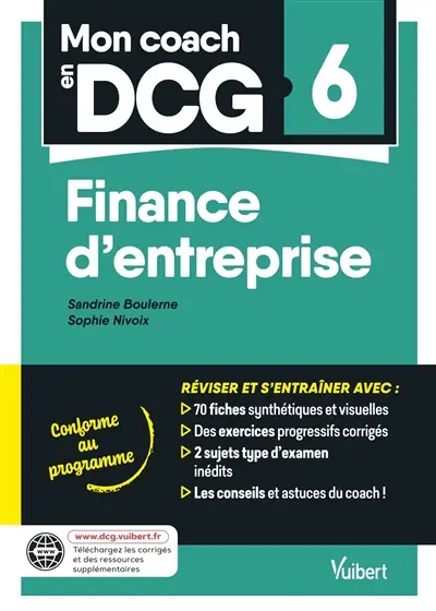 Finance d'entreprise : DCG 6